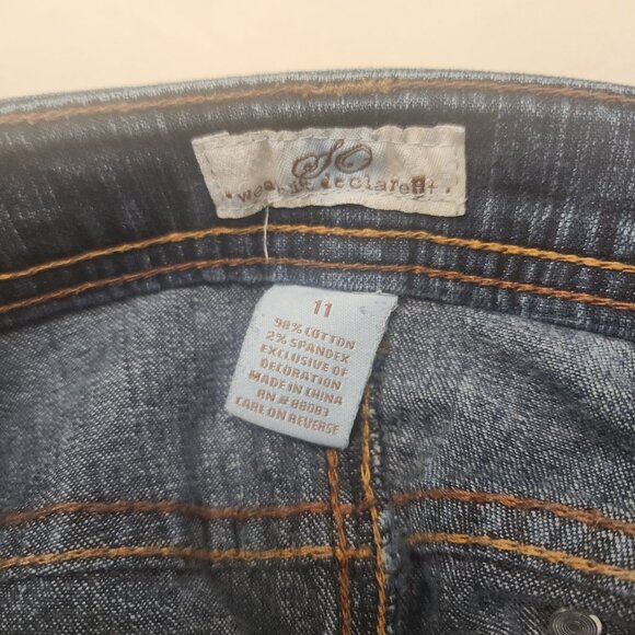 So Wear It Declare It Dark Wash Jeans - Size 11 - Picture 3 of 3
